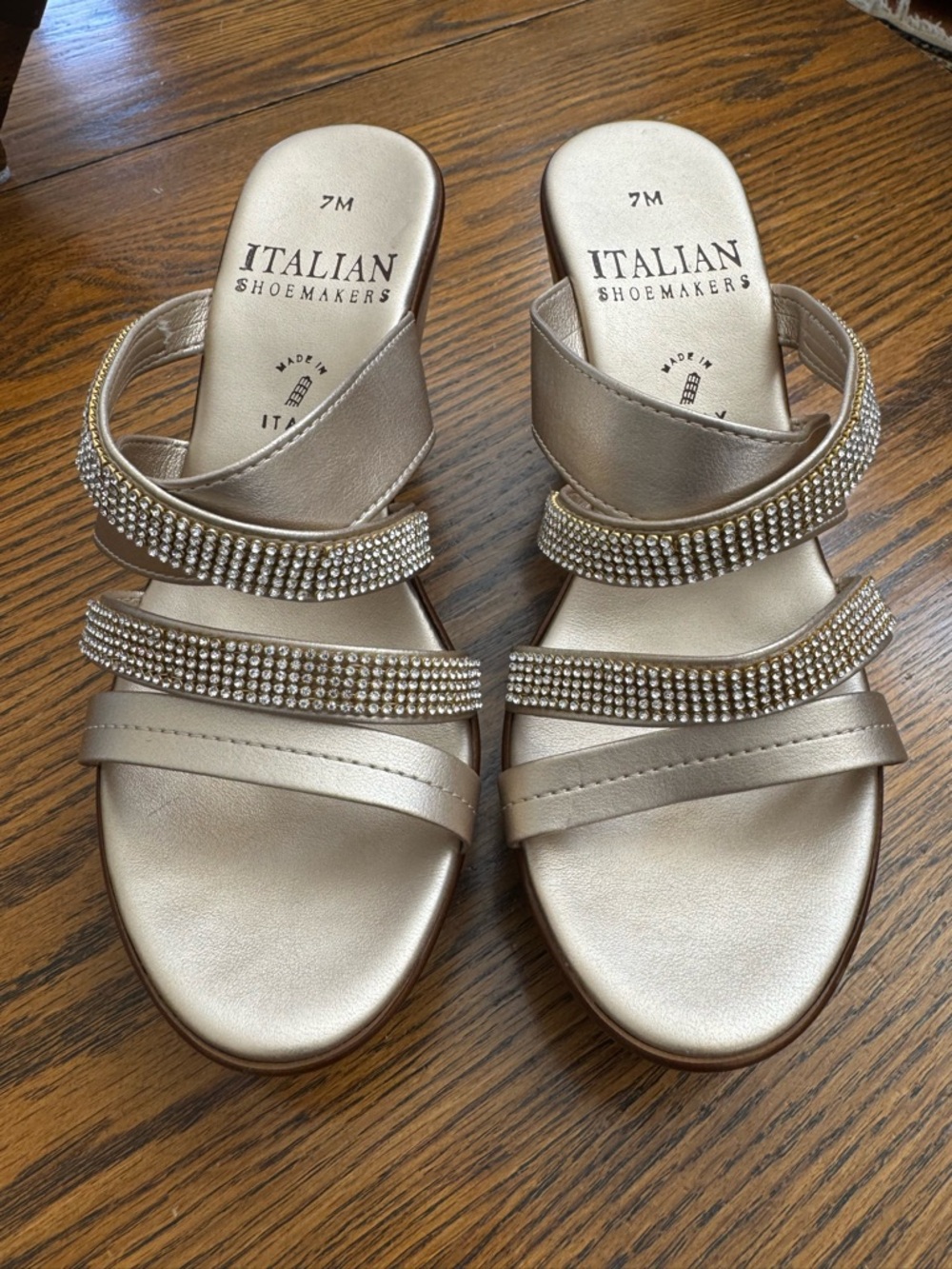 NEW Italian Shoemakers rhinestone Dress Shoes